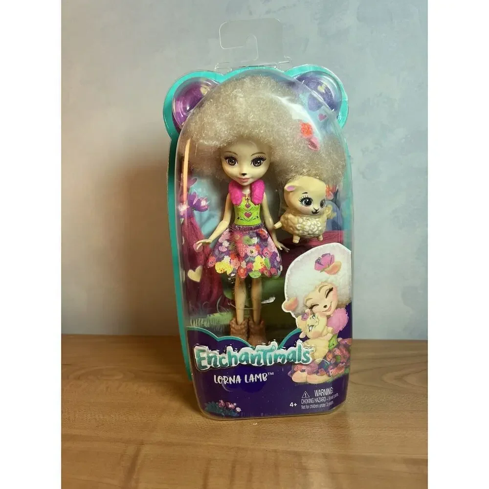 Mattel Enchantimals Lorna Lamb Doll & Pet Set NEW